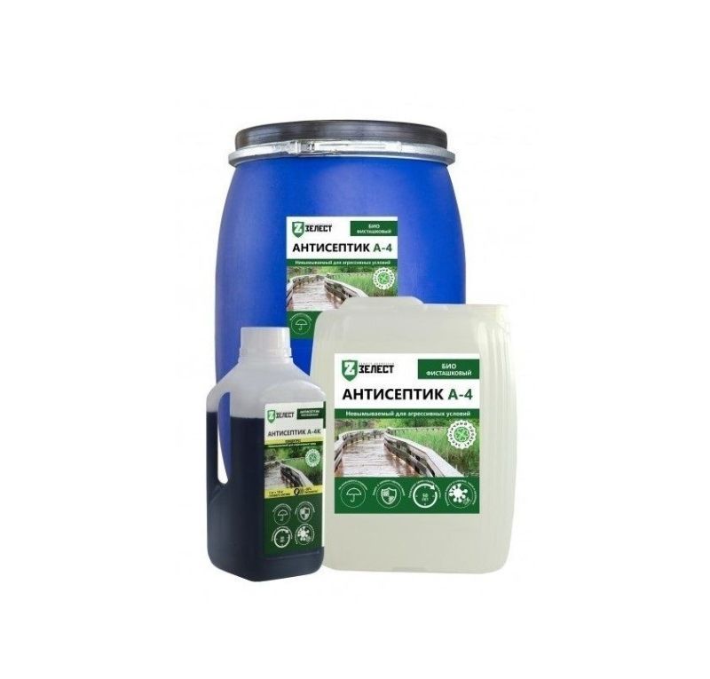 Антисептик «А-4 Био» фисташковый, 65 кг