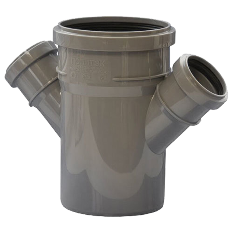 Крестовина канализационная Ø 110 х 50 х 50 мм 45°