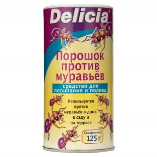 Порошок-приманка для борьбы с муравьями  DELICIA (125 гр, 005-SN-PD-001048-1)