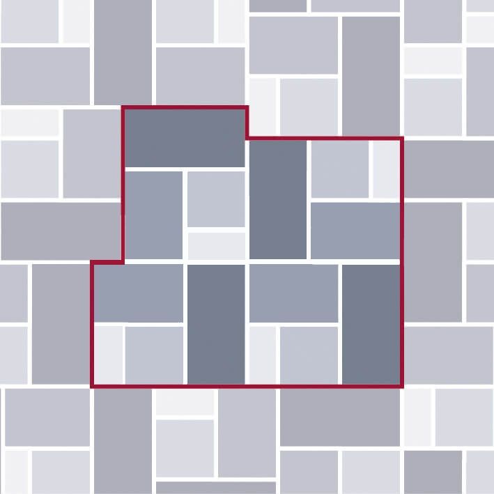 Тротуарная плитка STEINGOT Мюнхен Stella Nera  Верхний прокрас 60 мм