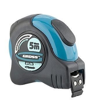 Рулетка Schlagfest, с магнитом, автостоп GROSS 5мх25мм