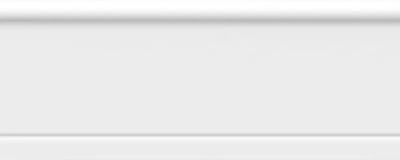 Бордюр Meissen Gatsby глянцевый белый 10х25