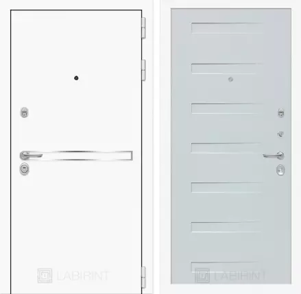 Входная дверь Лайн WHITE 14
