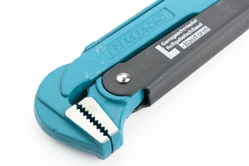 Ключ трубный рычажный, №2, 1,5", цельнокованый, CrV, тип - "L"// Gross