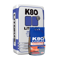 Плиточный клей LITOFLEX К-80, LITOKOL, 25кг