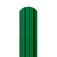 Металлический штакетник Ral 6029 0.40 см. М-профиль