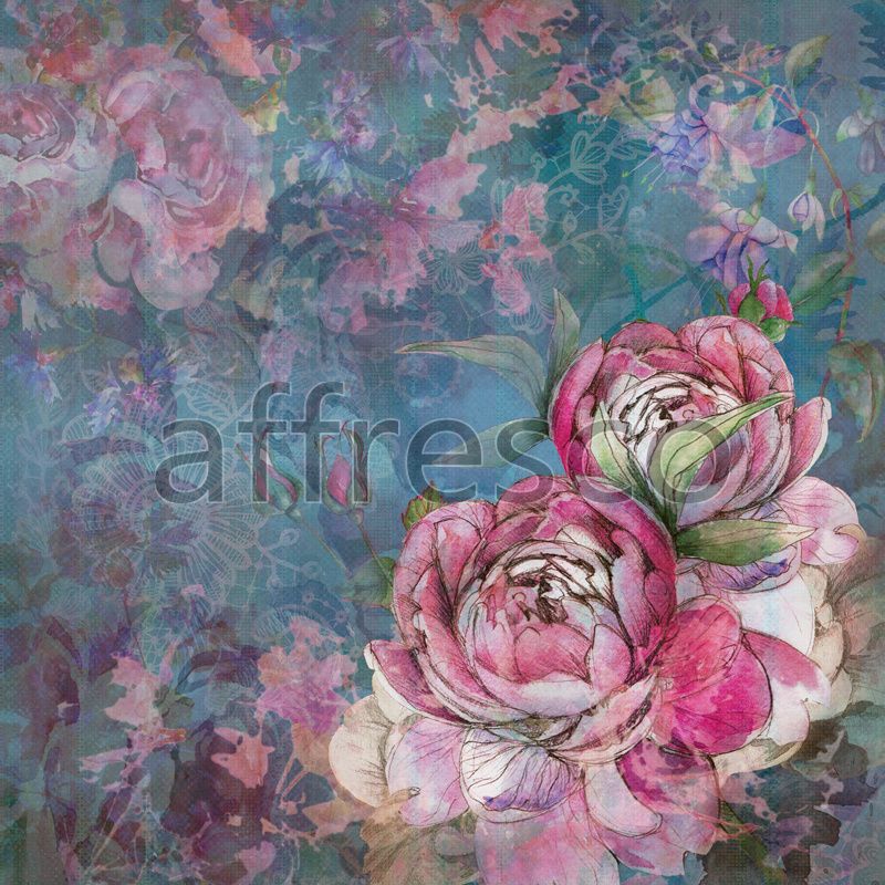 Фреска Композиция с цветами, арт. 7253