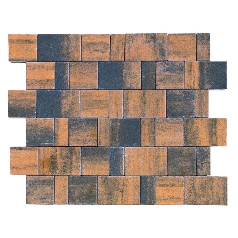 Тротуарная плитка BRAER Старый город Ландхаус Техас Верхний прокрас 60 мм