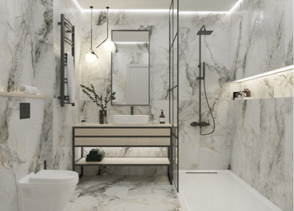 Керамогранит Primavera Dior White Grit Granula 60X120 См