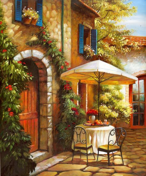 Фреска Пейзажи Живописные пейзажи арт. a_322