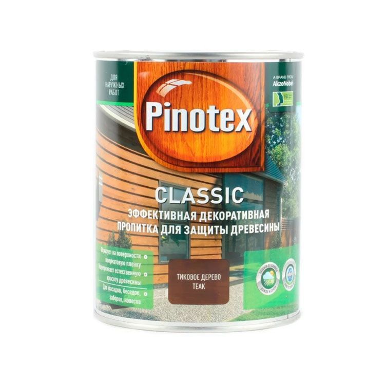 Пропитка Pinotex Classic (тик), 1 л