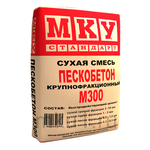 Пескобетон МКУ М-300, 40кг