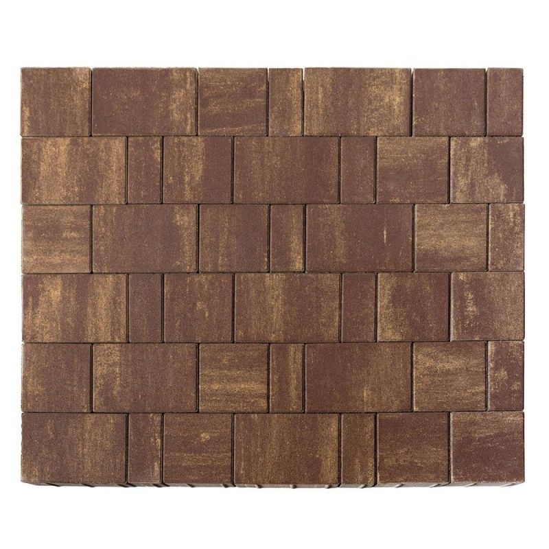 Тротуарная плитка BRAER Старый город Ландхаус Мускат Верхний прокрас 60 мм