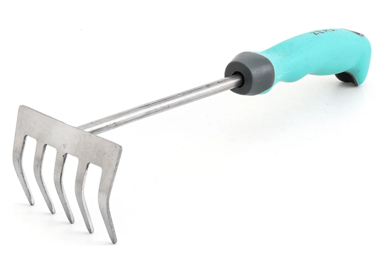 Садовые грабельки из прочной нержавеющей стали Zema ZM 2114