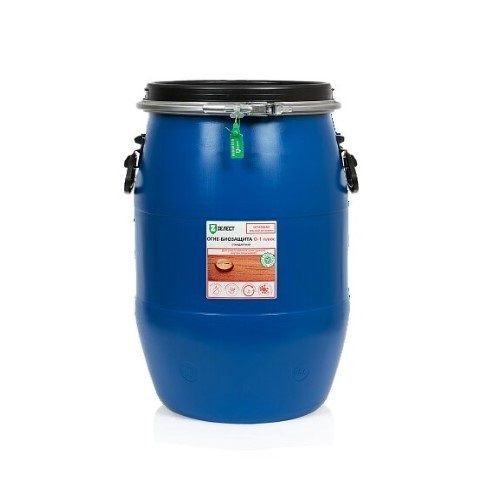 Огнебиозащита Зелест Красный Антипирен (О-1плюс), 65 кг