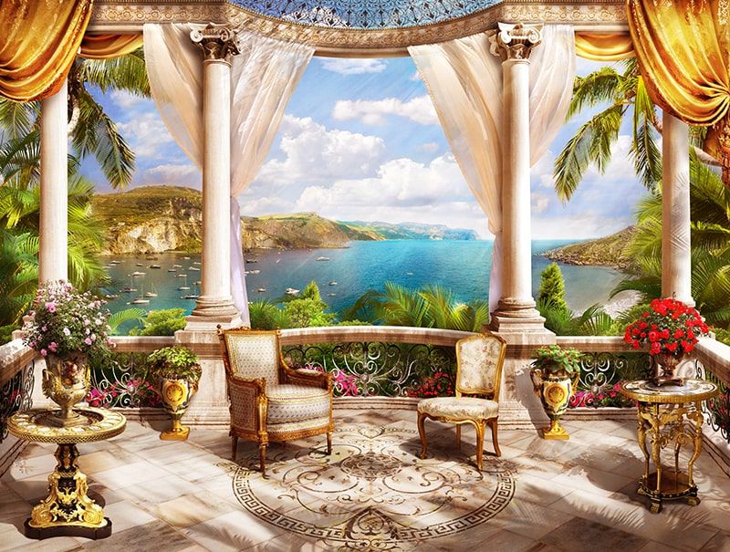 Фреска Современный Графический Дизайн 44415