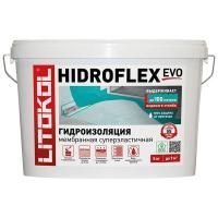 LITOKOL HIDROFLEX состав гидроизоляционный однокомпонентный, обмазочный, зеленый (5кг)