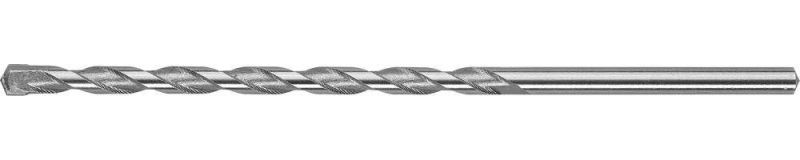 Сверло ЗУБР по бетону, цилиндрический хвостовик, 6x150мм