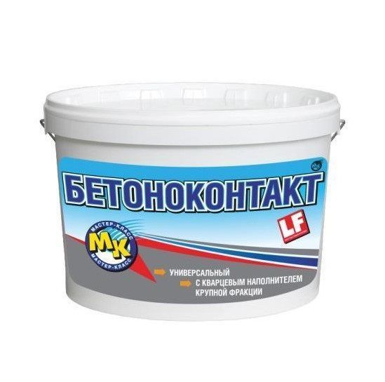Бетоноконтакт грунт Master-Klass с крупным кварцевым наполнителем, 20 кг