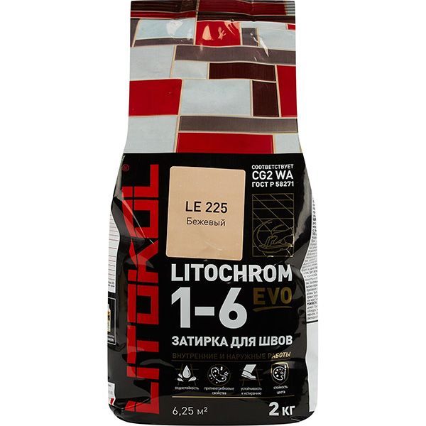 LITOCHROM 1-6 EVO LE 210 карамель 2кг