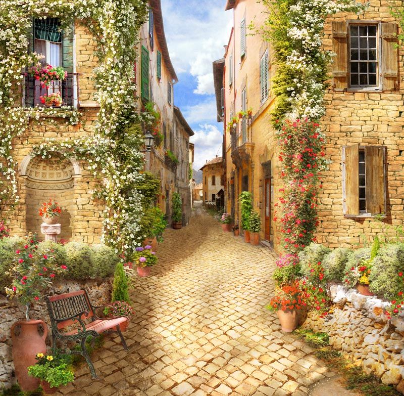 Фреска Современный Графический Дизайн 4740