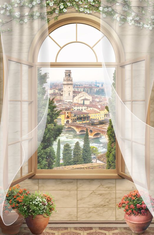 Фреска Современный Графический Дизайн 44538