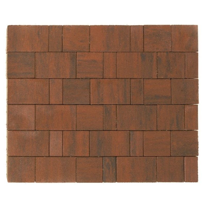 Тротуарная плитка BRAER Старый город Ландхаус Закат Верхний прокрас 60 мм