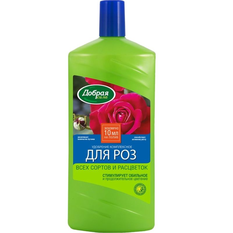 Добрая сила Удобрение для роз, нов.канис.1л