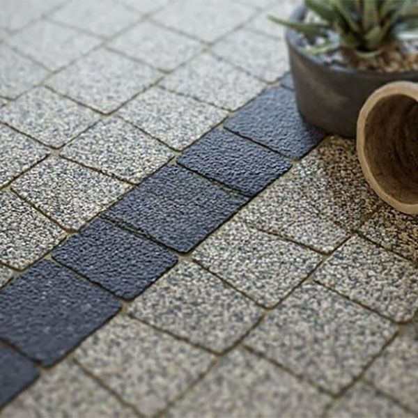 Тротуарная плитка STEINGOT Классика Арко Stella Nero  Верхний прокрас 60 мм