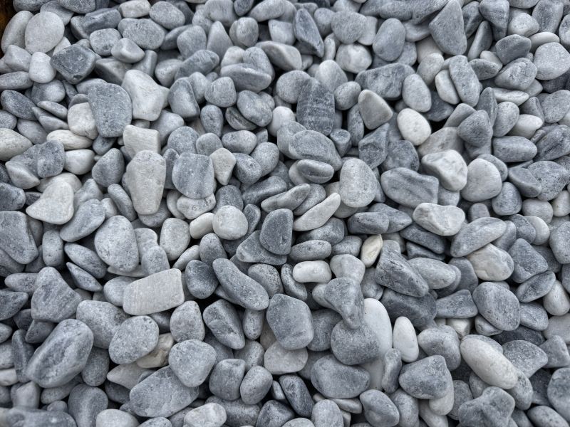 Серо-голубой мрамор 10-20мм