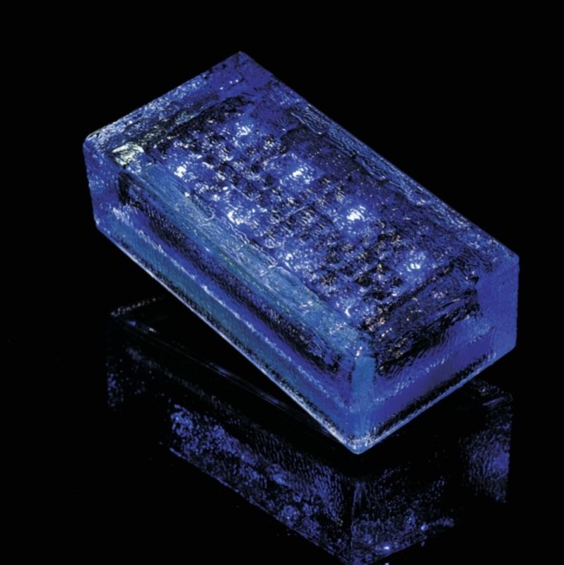 Светодиодная брусчатка на солнечных батареях Aqua Brand, Сапфир 198x98x60