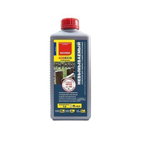 Антисептик-консервант невымываемый neomid 430 Eco, 1л.