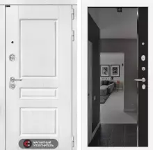 Входная дверь VERSAL с зеркалом Панорама с тонировкой