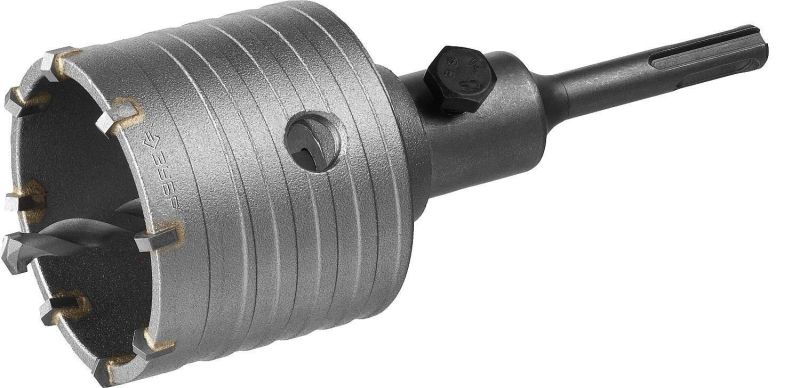 Коронка по бетону с державкой SDS-Plus, 65 мм КРЕОСТ