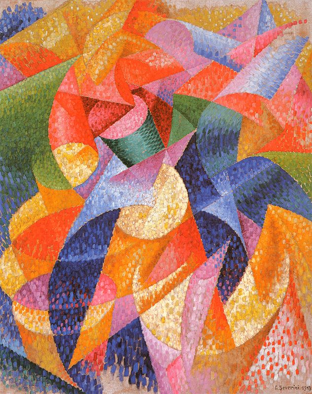 Фреска Абстракция 0001