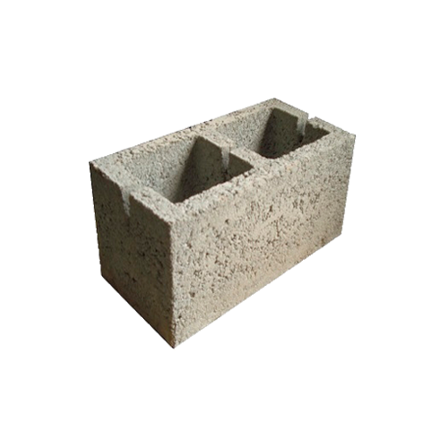 Керамзитобетонный блок СКЦ-1Р 2п, пустотелый