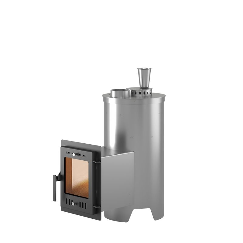 Печь для бани Эверест "Steam Master" 18 INOX (210М) (под обкладку)