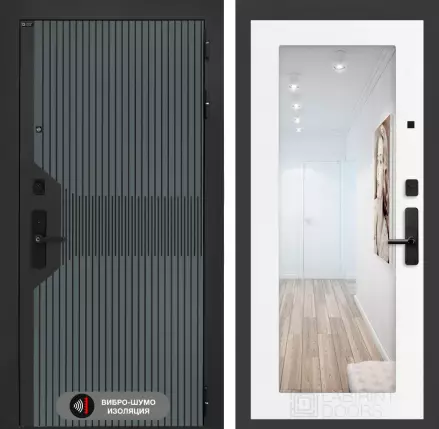 Входная дверь Смартлаб с Зеркалом 18