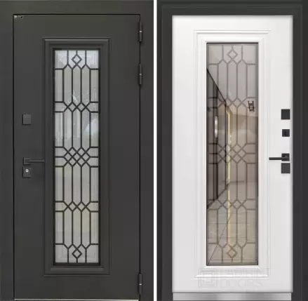 Входная дверь Имперо со стеклом и терморазрывом