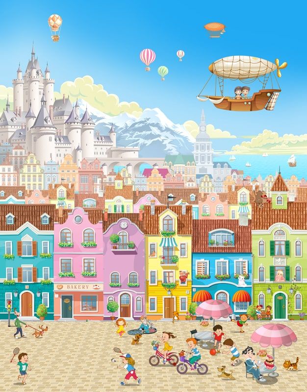 Фреска Детские 2283