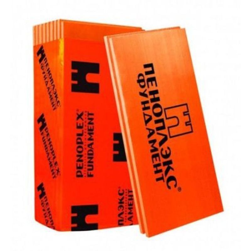 Утеплитель Пеноплэкс Фундамент (экструдированный пенополистирол) 1185х585х50мм