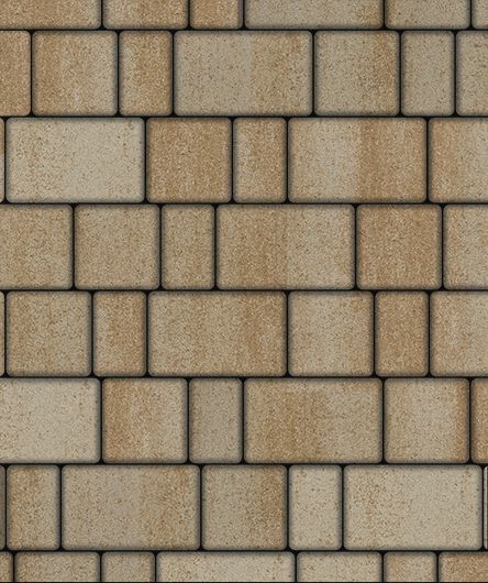 Тротуарная плитка ВЫБОР Старый Город  Степняк Верхний прокрас 60 мм