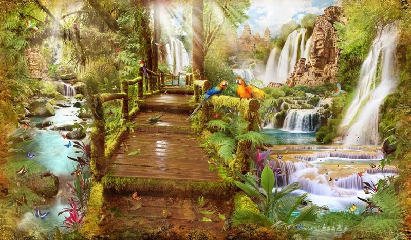 Фреска Современный Графический Дизайн 44114