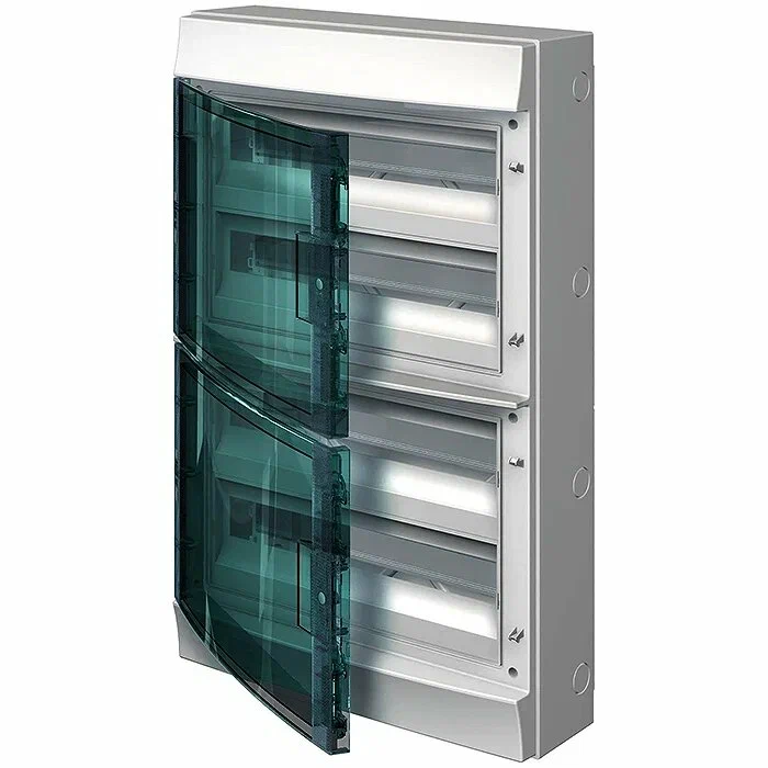 Шкаф настенный прозрачная дверь 72 модуля