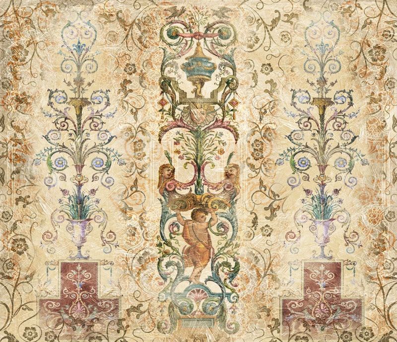 Фреска Графика Орнамент  10115