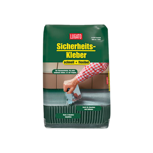 Быстросохнущий клей Sicherheitskleber Schnell+Flexibel для плитки, 25 кг
