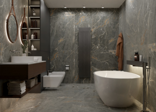 Керамогранит Primavera Hez Grey Grit Granula 60X120 См