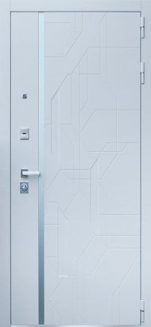 Стальная дверь «Эверест с зеркалом» для квартиры АСД