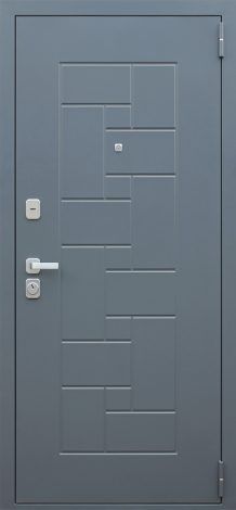 Стальная дверь «Арсенал с зеркалом» для квартиры АСД