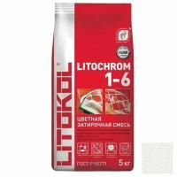 LITOKOL LITOCHROM LUXURY 1-6 затирка для плитки водоотталкивающая, C.130 песочный (2кг)